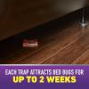 imageOrtho 465705 Home Defense Max Bed Bug Trap 2Pack Use in Your House or When Traveling Part of a 3Step Solution SystemBed Bug Trap