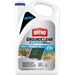 imageOrtho GroundClear Super Weed ampamp Grass Killer1 Refill FastActing See Results in Hours For Patios and Landscaped Areas 1 gal