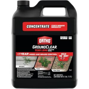 imageOrtho GroundClear Year Long Vegetation Killer1 Concentrate Kills Weeds and Grasses Prevents Unwanted Weeds and Grasses for up to 1 Year 2 gal2 gal