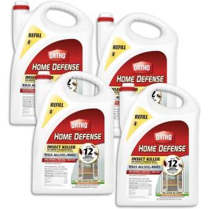 imageOrtho Home Defense Insect Killer for Indoor ampamp Perimeter2 With Comfort Wand Kills Ants Cockroaches Spiders Fleas ampamp Ticks Odor Free 11 gal Pack of 417024 Fl Oz Pack of 4