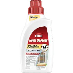 imageOrtho Home Defense Insect Killer for Indoor ampamp Perimeter2 With Comfort Wand Kills Ants Cockroaches Spiders Fleas ampamp Ticks Odor Free 11 gal Pack of 432 oz