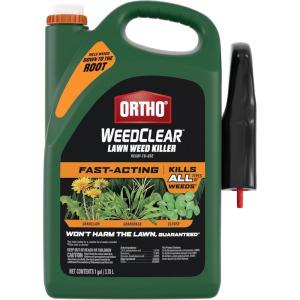 imageOrtho WeedClear Lawn Weed Killer Ready to Use with Comfort Wand For Northern Lawns 133 gal1 gal