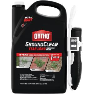 imageOrtho GroundClear Year Long Vegetation Killer2 Concentrate Kills and Prevents Weeds Up to 1 Year 2 gal1 gal